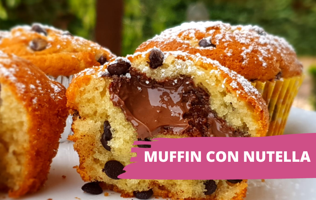 Muffin con nutella