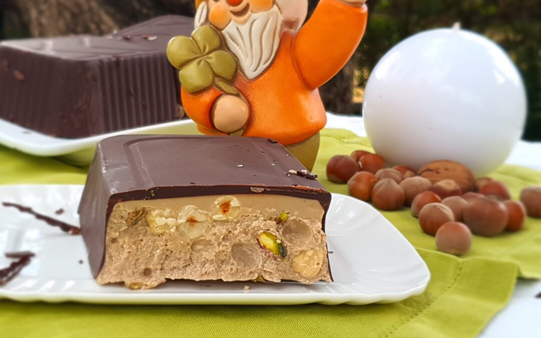 Torrone morbido al cioccolato bianco e pistacchio