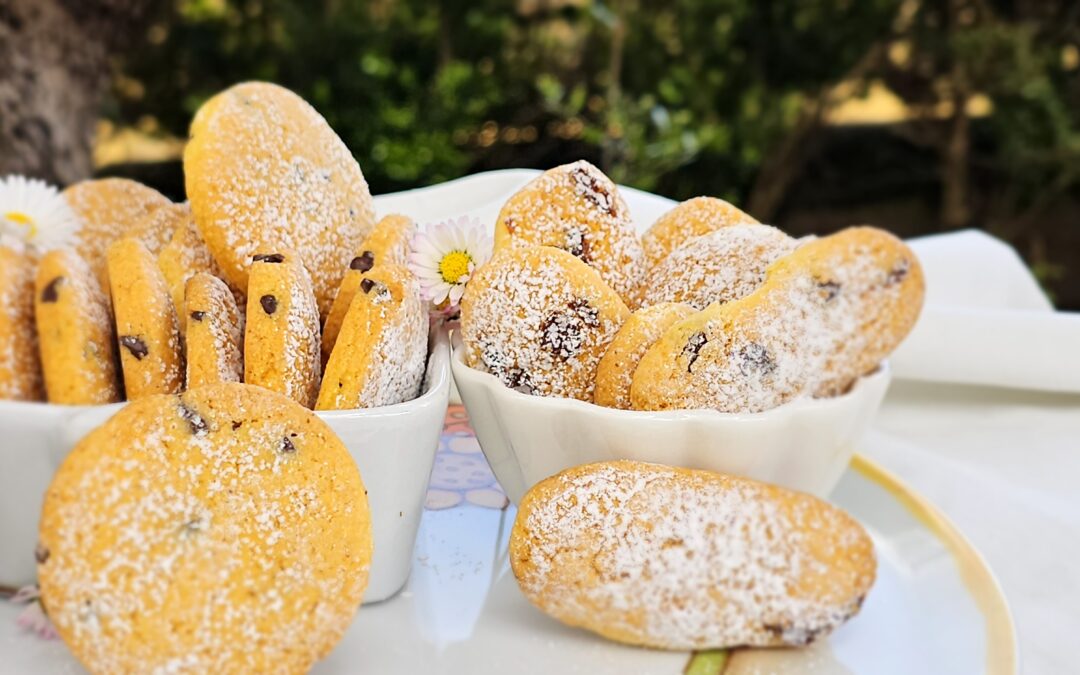 Biscotti rustici con farina di mais