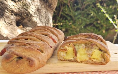 Rustico con patate e salsicia